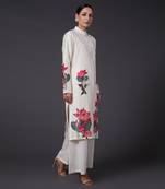 Ivory Printed Kurta Set