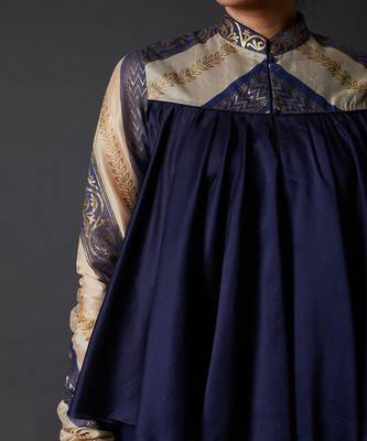 Indigo Blue Printed Tunic  3