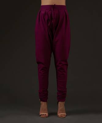 Plum Embroidered Straight Kurta Set 3