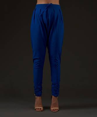 Blue Embroidered Straight Kurta Set 3