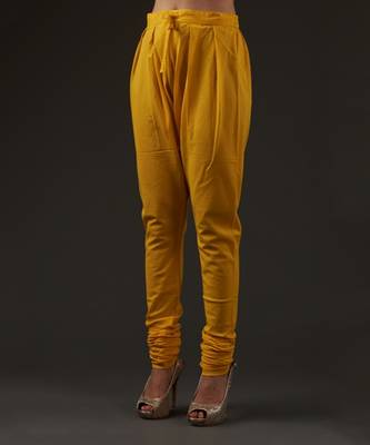 Yellow Embroidered Kalidar Kurta Set 3