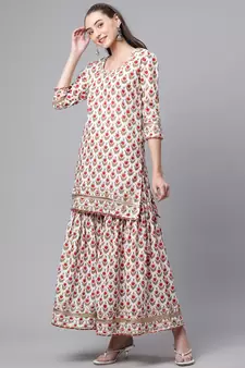White zardosi pure cotton salwar