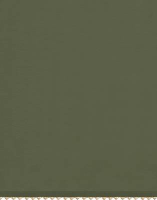 Olive & Golden Embellished Poly Georgette Gotta Patti Saree With Blouse 3