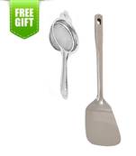 Stainless Steel Tea Strainer With Stainless Steel Paratha Palta And Free Gift