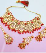 Red designer-jewellery