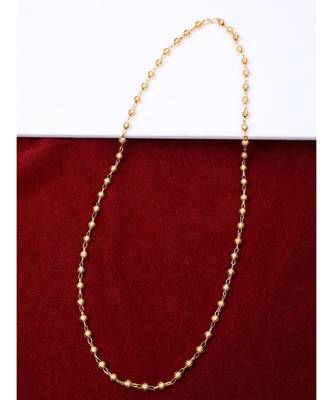Styylo Fashion Women Gold Plated Handcrafted Beaded Chain 1