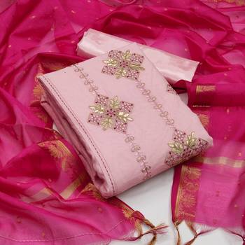 Baby-pink gotta patti chanderi salwar 1