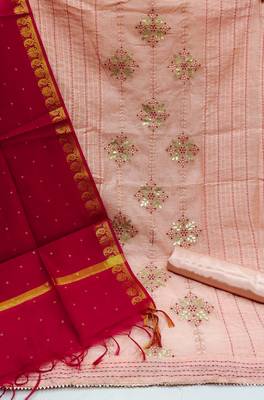 Peach gotta patti chanderi salwar 2