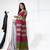 Multicolor woven cotton saree with blouse
