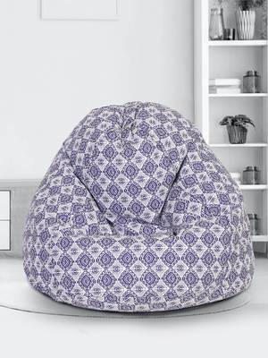 Multi Color Digital Print Canvas XXL Bean Bag Cover-without beans 1