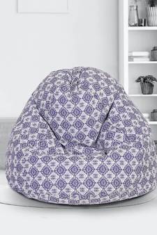 Multi Color Digital Print Canvas XXL Bean Bag Cover-without beans
