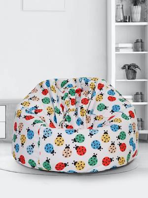 Multi Color Digital Print Canvas XXL Bean Bag Cover-without beans 1