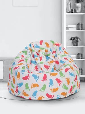 Multi Color Digital Print Canvas XXL Bean Bag Cover-without beans 1