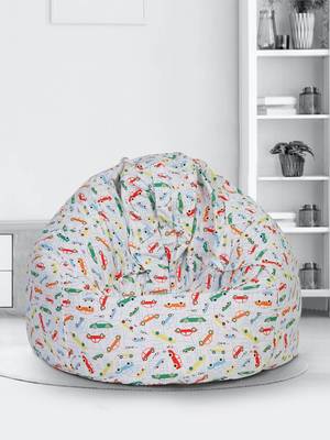 Multi Color Digital Print Canvas XXL Bean Bag Cover-without beans 1