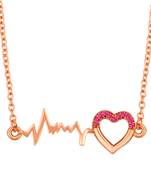 Pink crystal pendants