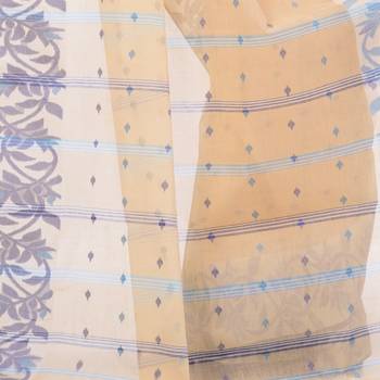 Multicolor Woven Cotton Saree Without Blouse 3