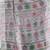 Grey hand woven cotton saree with blouse