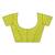 Green hand woven cotton saree with blouse