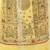 Light yellow hand woven cotton saree with blouse