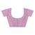 Violet hand woven cotton saree with blouse