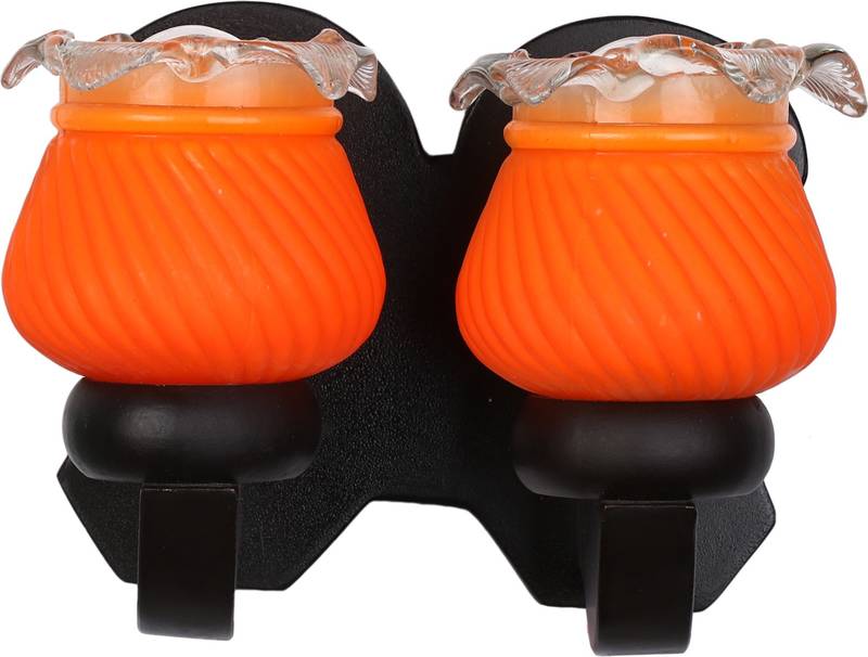 LED Compactable Wood & Glass Wall Lamp Light - AJ1, Pack Of 4 - Afast ...