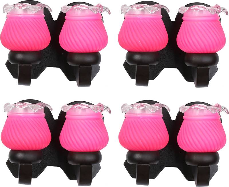 LED Compactable Wood & Glass Wall Lamp Light - AU1, Pack Of 4 - Afast ...