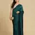 Teal Zari Woven Fancy Satin Sarees