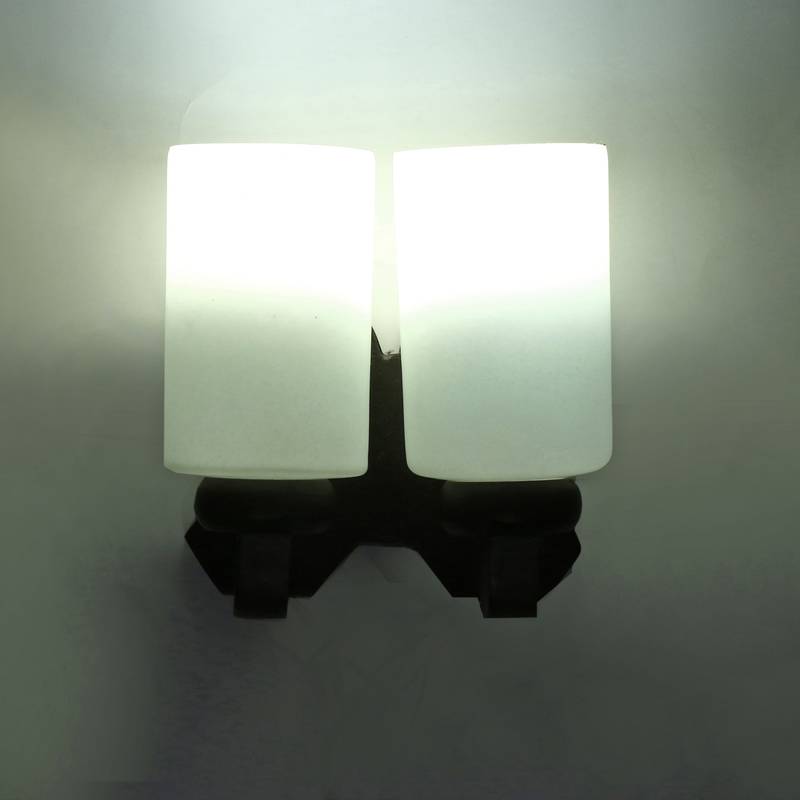 LED Compactable Wood & Glass Wall Lamp Light - CB1, Pack Of 4 - Afast ...
