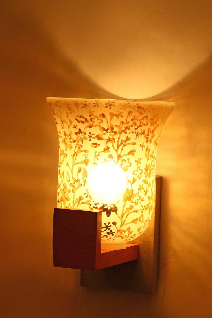 New Designer Decorative Glass Wall Lamp Light With Unique Stylish Fitting And All Fitting & Fixture DN4p66