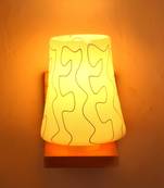 Stylish & Designer Colorful Sconce Glass Wall Lamp Light
