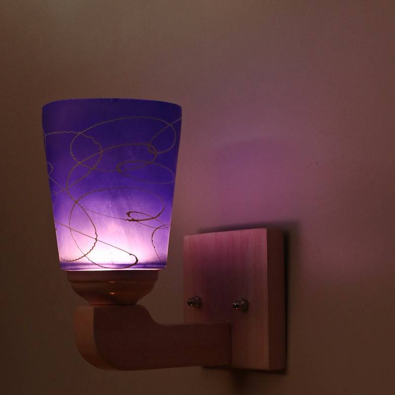 LED Sconce Glass Wall Lamp/Light, 7 Watt (Set Of 2)-DF65