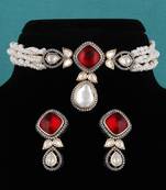 Real Natural Hyderabadi pearls choker Set With Certificate
