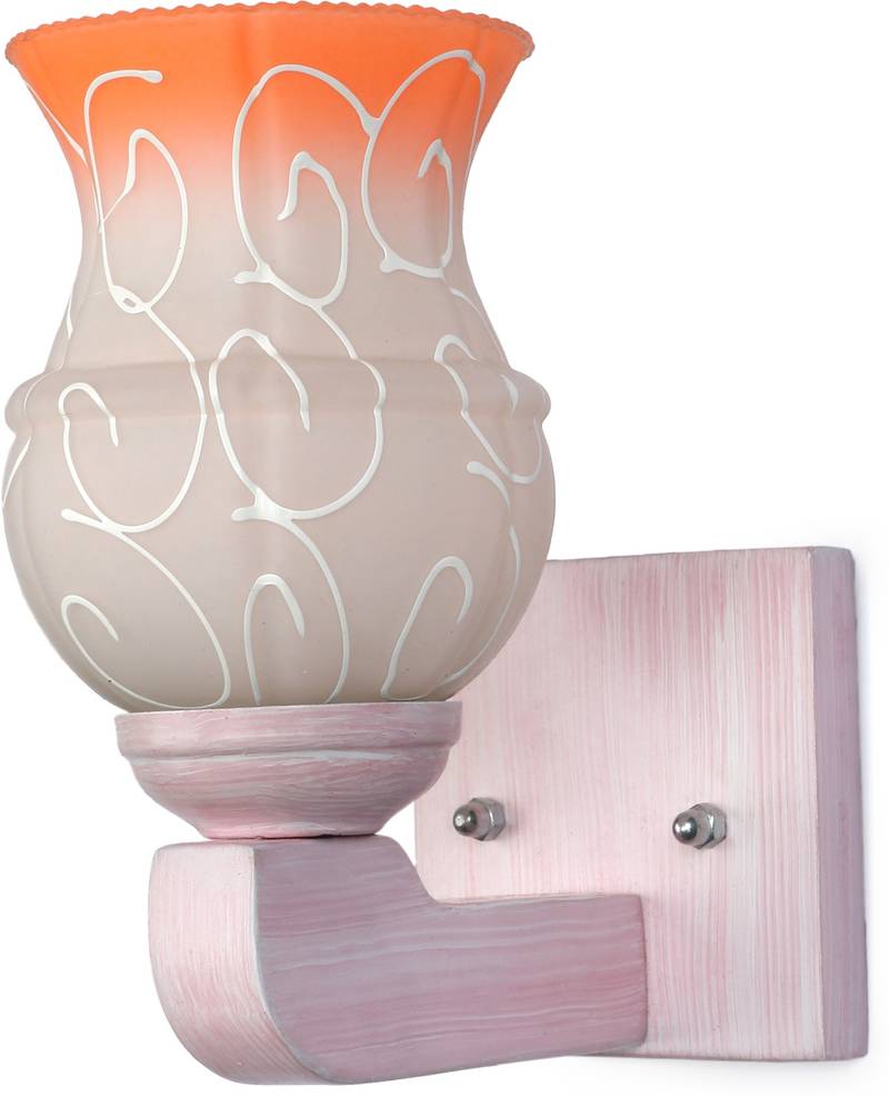 LED Sconce Glass Wall Lamp With Stylish Wood Fitting BX26 - Afast - 3954148