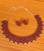 Red necklace-sets