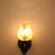 Designer LED Sconce Glass & Wood Wall Lamp/ Light - Re023