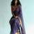 Suta Purple Solid Cotton zari  Saree