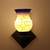 Stylish Designer LED Sconce Wall Lamp/ Light,  Yellow, Glass, Wood, (Set Of Four)-Mot116