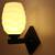 Stylish Designer LED Sconce Wall Lamp/ Light,  Yellow, Glass, Wood, (Set Of Four)-Mot205