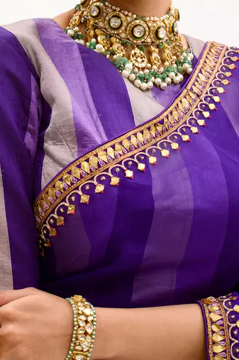 Handloom Weaved Slik Blouse