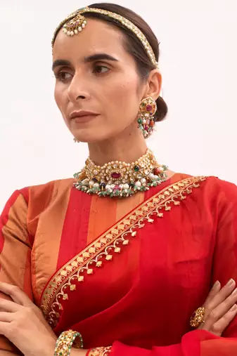 Handloom Weaved Slik Blouse