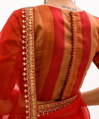 Handloom Weaved Slik Blouse 4