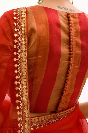 Handloom Weaved Slik Blouse