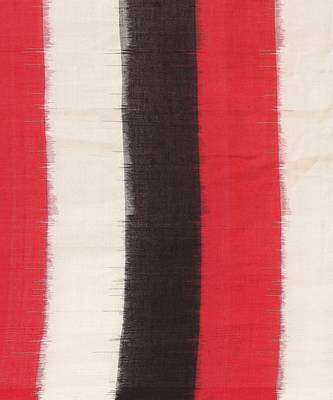 Multicolor Handloom Ikat On Cotton  3