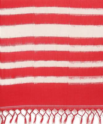 Multicolor Handloom Ikat On Cotton  4