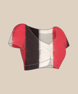 Multicolor Handloom Ikat On Cotton  6
