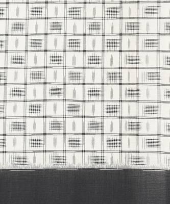 Multicolor Handloom Double Ikat On Cotton  3