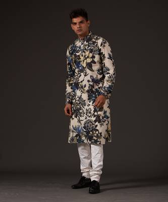 Floral Printed Kurta Set 3