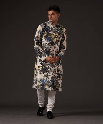 Floral Printed Kurta Set 4
