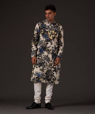 Floral Printed Kurta Set 1