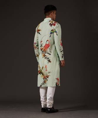 Blue Bird Printed Kurta Set 6